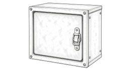 Weatherproof industrial enclosure