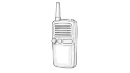 Staff walkie-talkie
