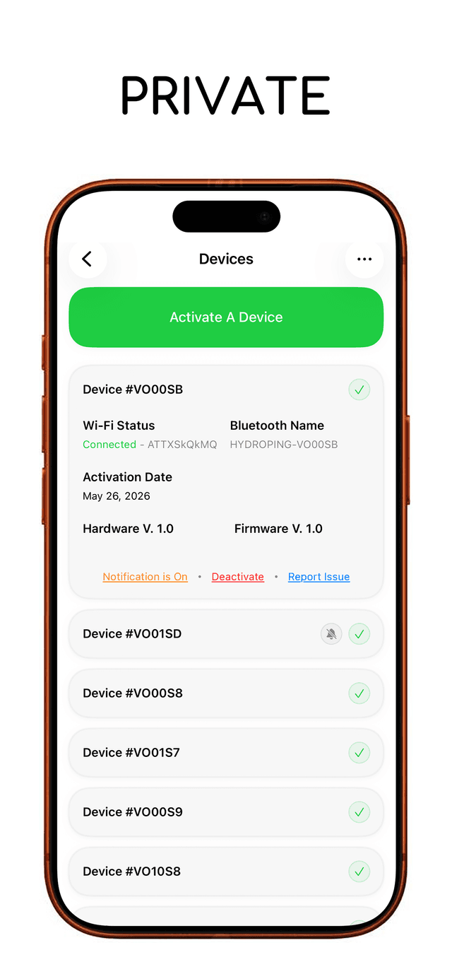 App screenshot - intuitive, virtual, precise plant management all in one place.