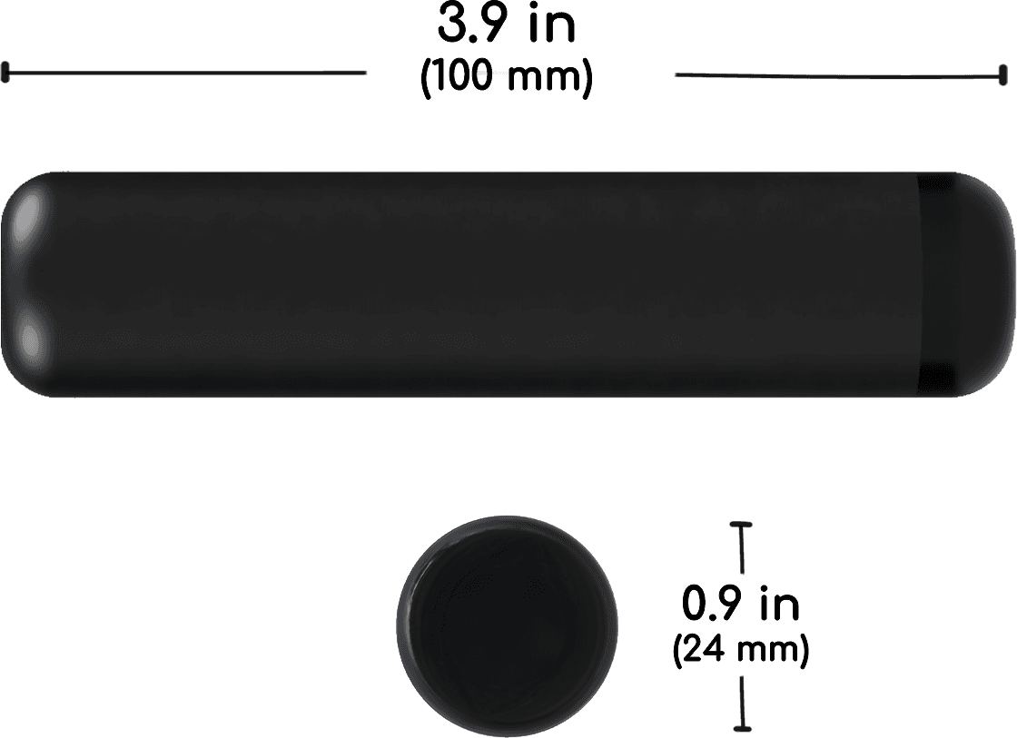 HydroPing smart soil probe dimensions 3.9 inches by 0.9 inches